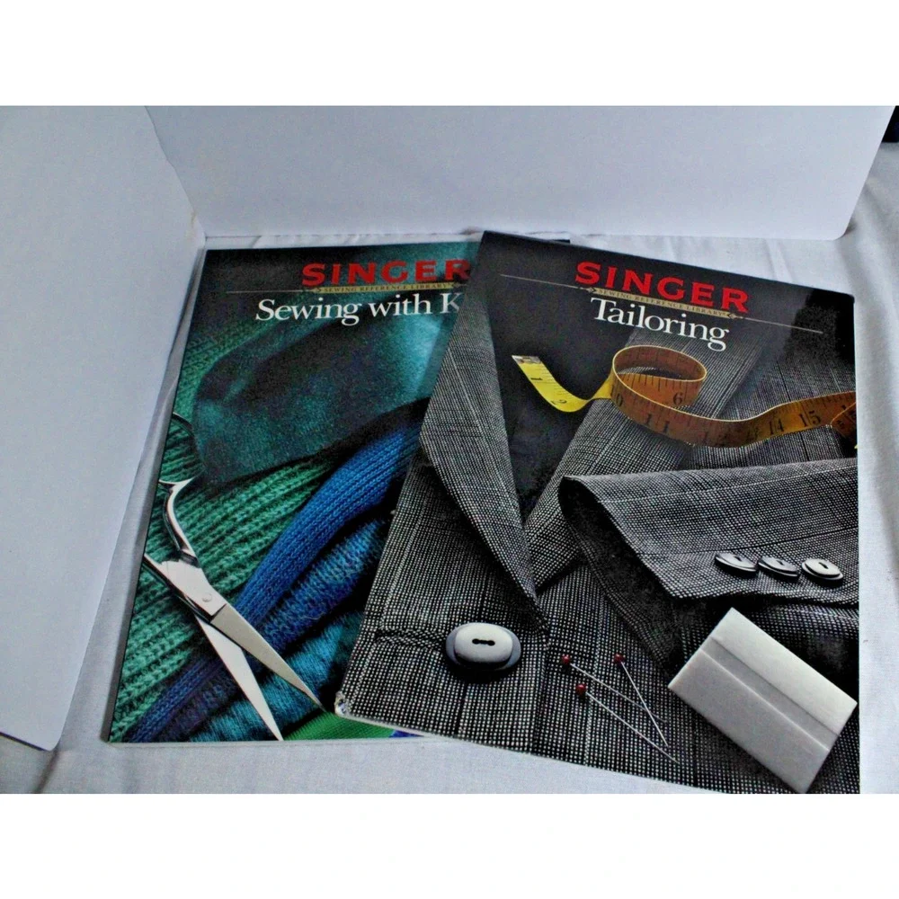 Singer Sewing Reference Library 13 Book Lot Vintage Tailoring Knits Cy DeCosse